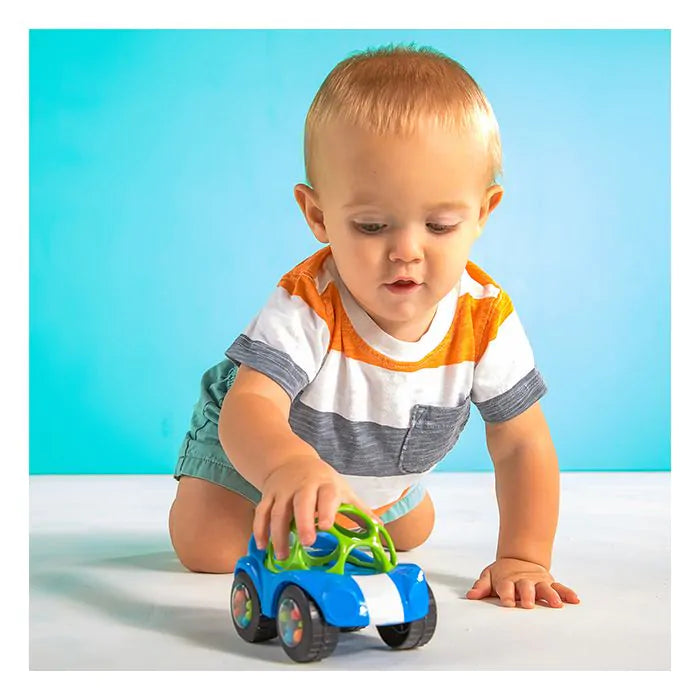 Играчка Oball Rattle & Roll Buggie - Синя