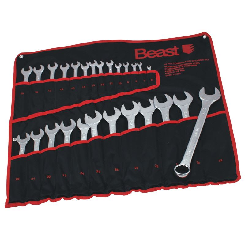 Set Chiavi Combinate 6-32 Mm Beast