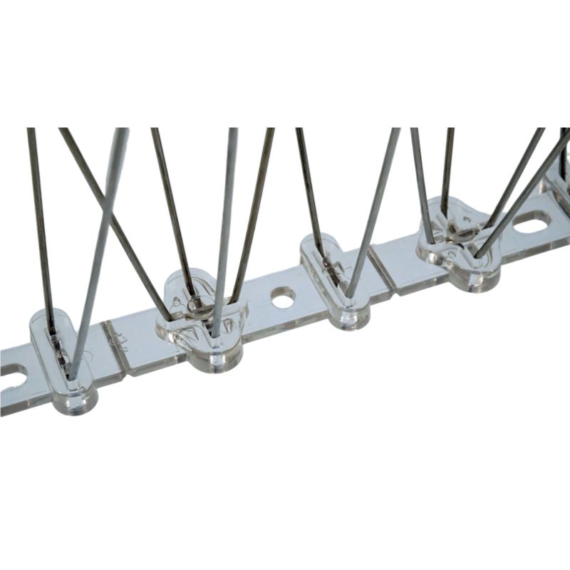 Punte deterrenti per uccelli 25 cm di lunghezza 10 punte Bst-920382