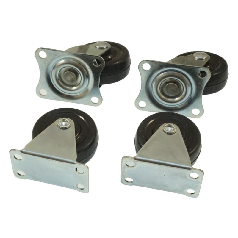 Gumowe kółka meblowe 40 mm 4 sztuki Bestia