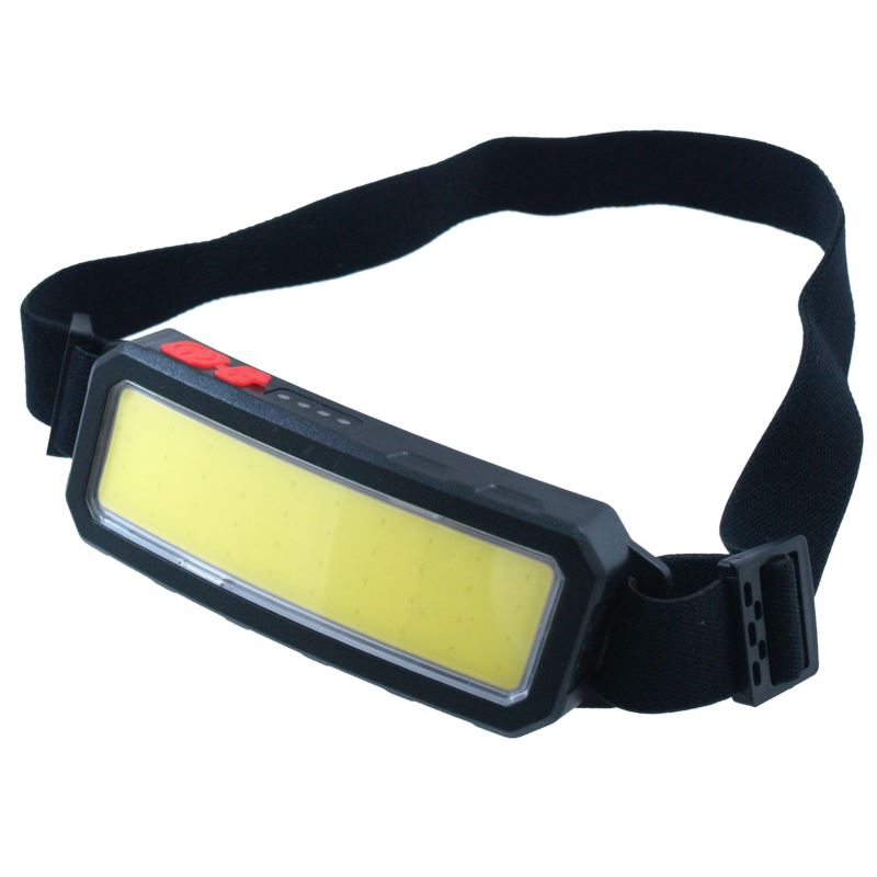 Wiederaufladbare LED-Stirnlampe mit 3 Lichtmodi, Beast