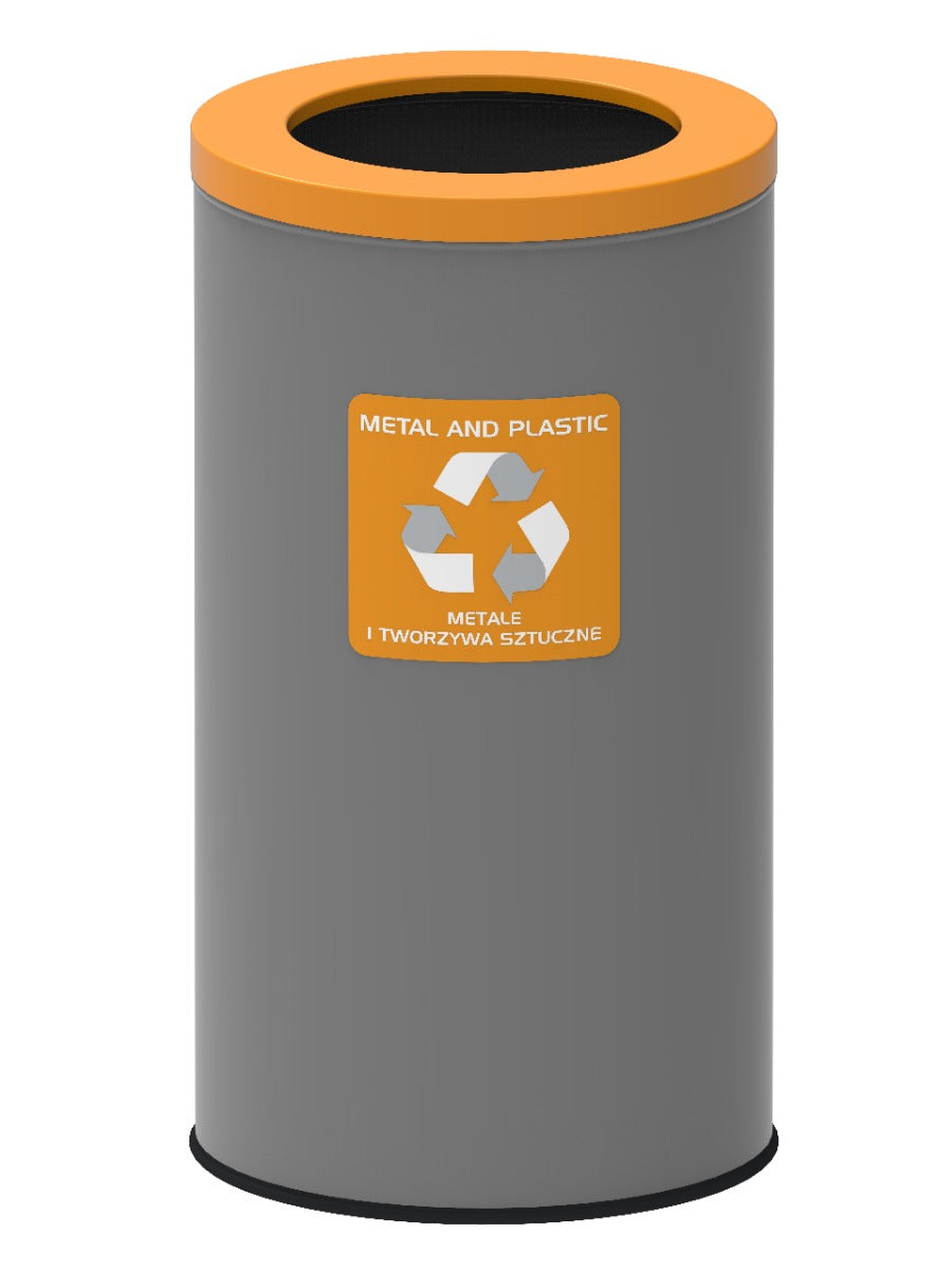 Alda Poubelle de Recyclage Eko 75l - Jaune
