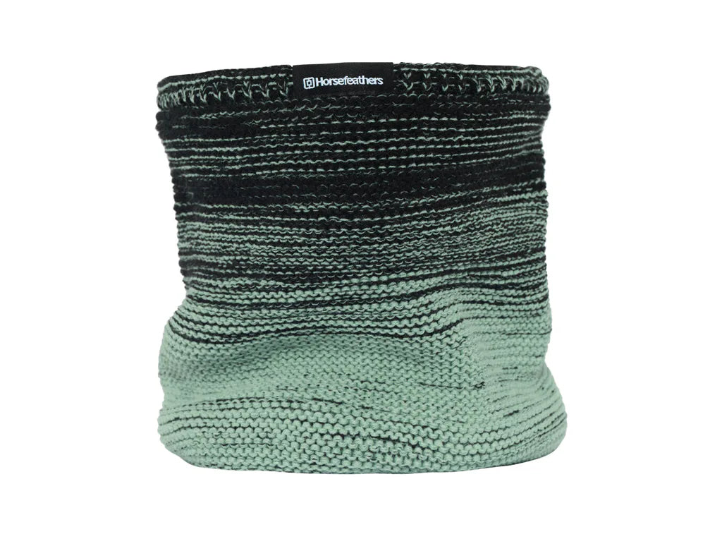 Horsefeathers Lota Knitted Neck Warmer (iceberg Green/black)