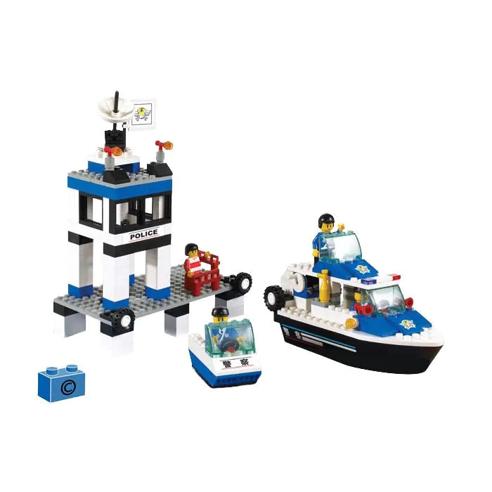 Sluban Sluban Building Blocks Water Police