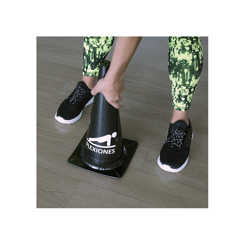 Cono Marcador Entrenamiento Flexion Amarillo