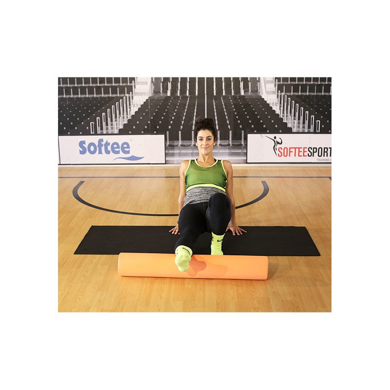 Mat Pilates/yoga Softee Deluxe Thickness 6mm Rojo 173X60X06 Cm