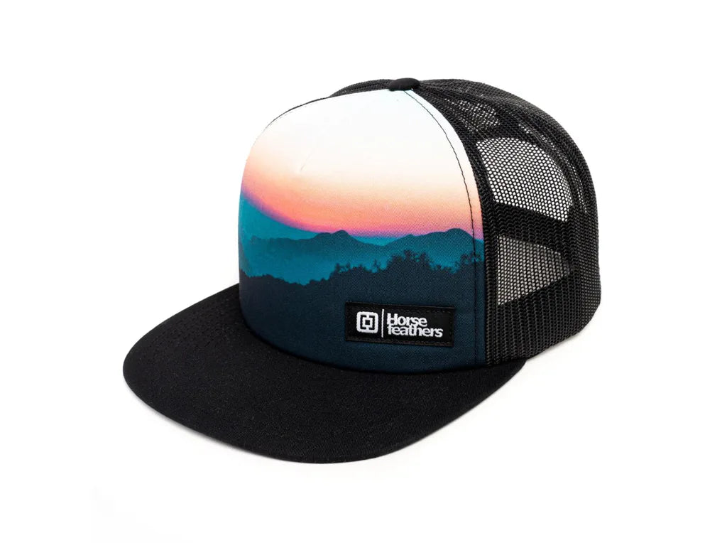Casquette Horsefeathers Mave (coucher de soleil)