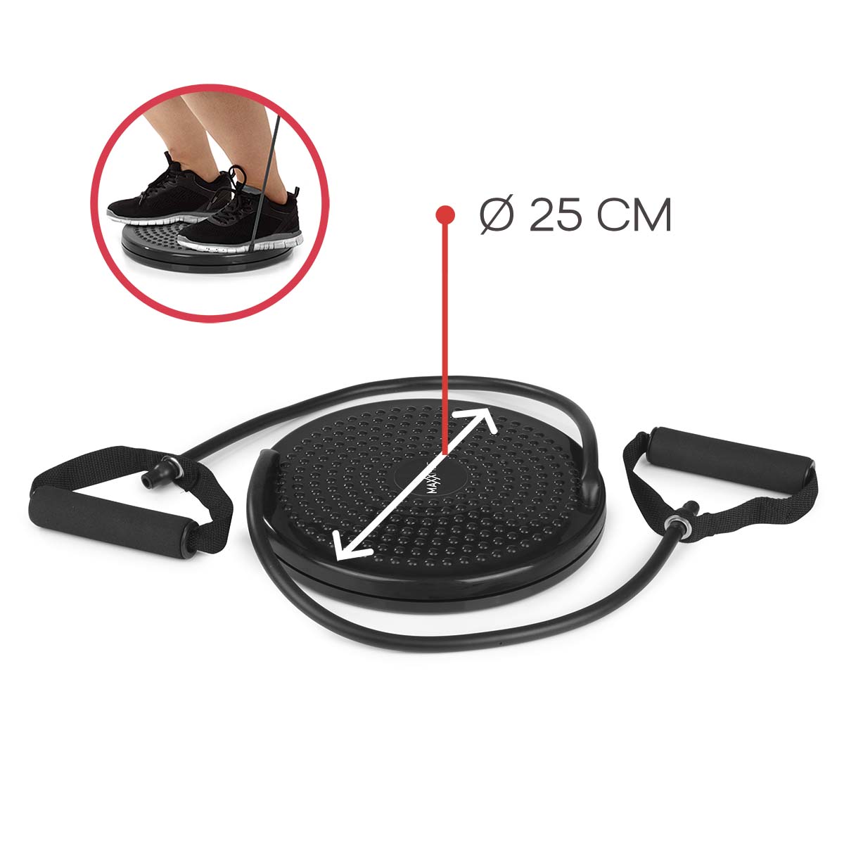 Maxxmee – Cardio Twister Disc - Rotation Disc