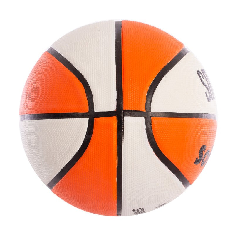 Microcellular Softee Smart Basketball Ball Naranja/Blanco
