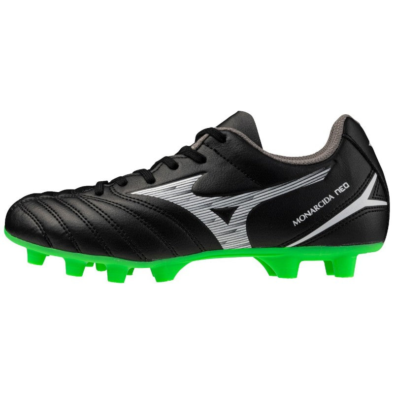 Mizuno Monarcida Neo 3 Sel Jr Fg Kopačky Gris/Plata