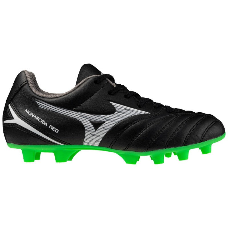 Mizuno Monarcida Neo 3 Sel Jr Fg Kopačky Gris/Plata