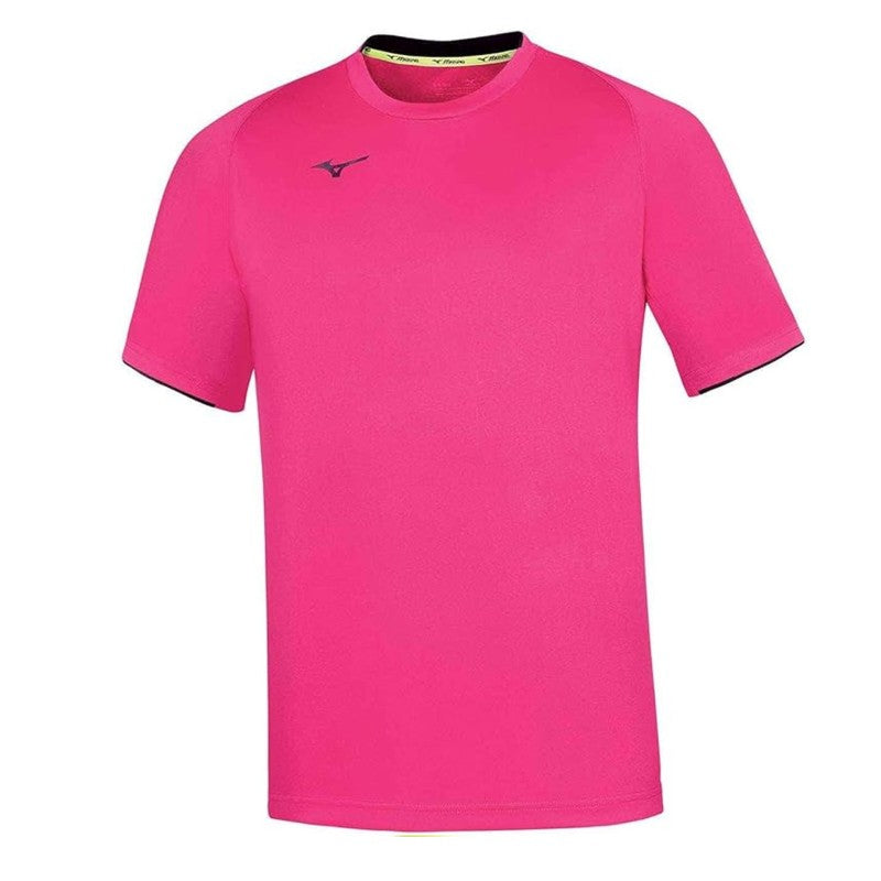 Mizuno Sleeve T-shirt Rosa Flúor