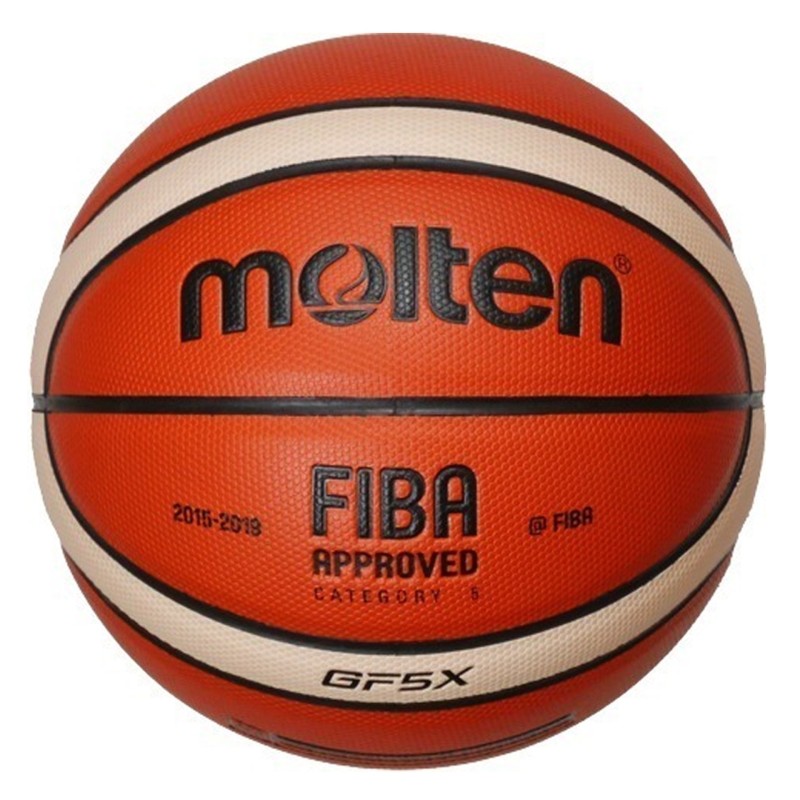 Pallone da basket fuso Bgf5x arancione