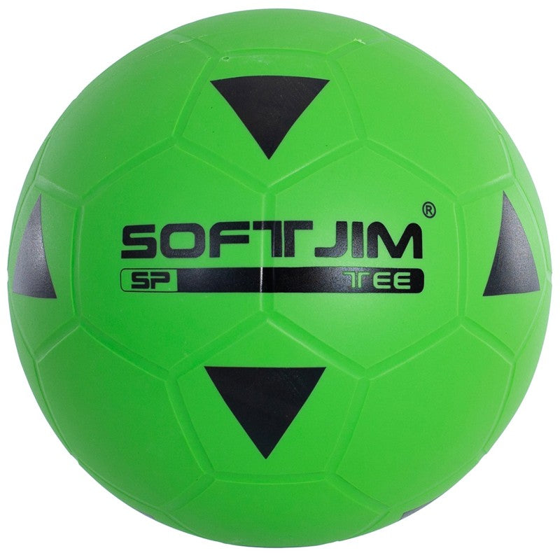Mehrzweckball PVC Grün Fluor/Schwarz