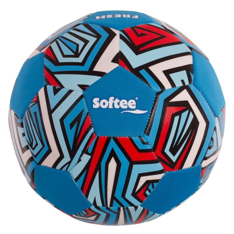 Ballon de football en néoprène Softee Fresh Azul