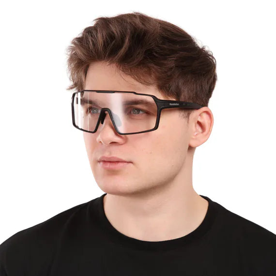 Lunettes de soleil de vélo photochromiques Horsefeathers Neutron (noir mat/gris)