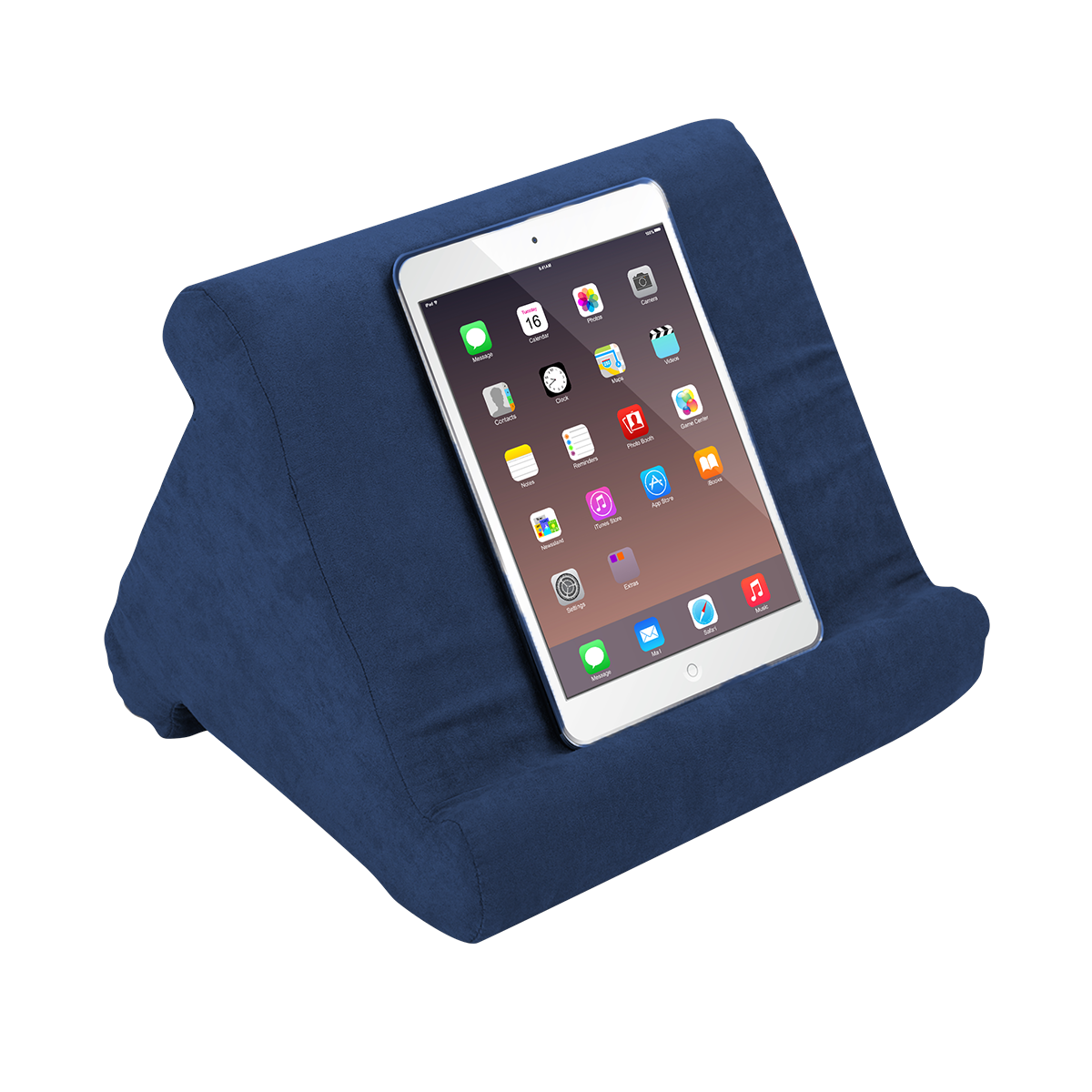 Oranžový osel – Tablet Polštář – Modrý