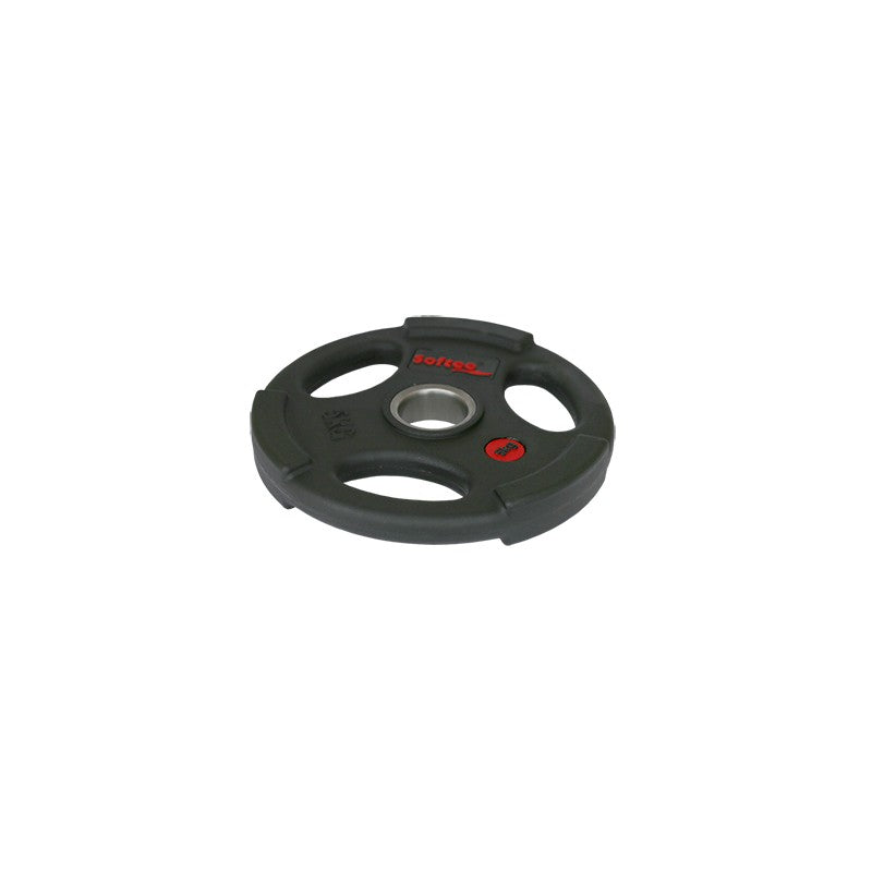 Prato Olímpico Softee Uretano Negro 125 Kg