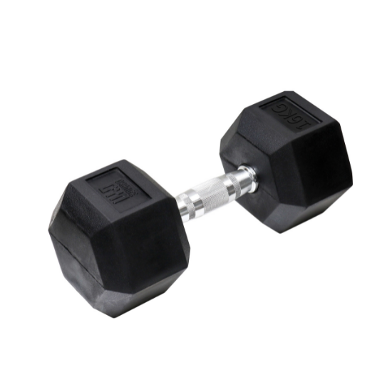 Orange Gym – Hex Dumbbell – 16 kg