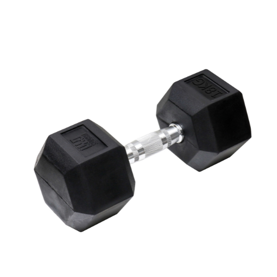 Orange Gym – Hex Dumbbell – 18 kg