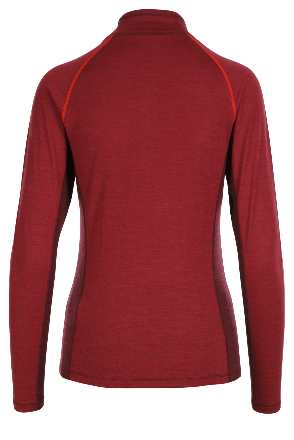 Dlx Gretal - Female Base Layer Top Dark Hibiscus Marl