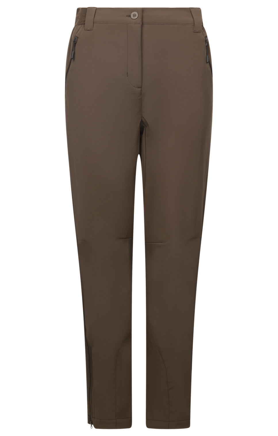 Dlx Tawny - Damskie spodnie Dlx Softshell Torfowe