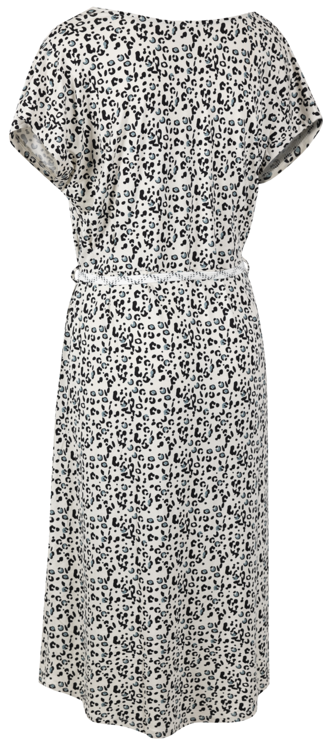Trespass Lynsey - Rochie Femeie Negru Animal Print