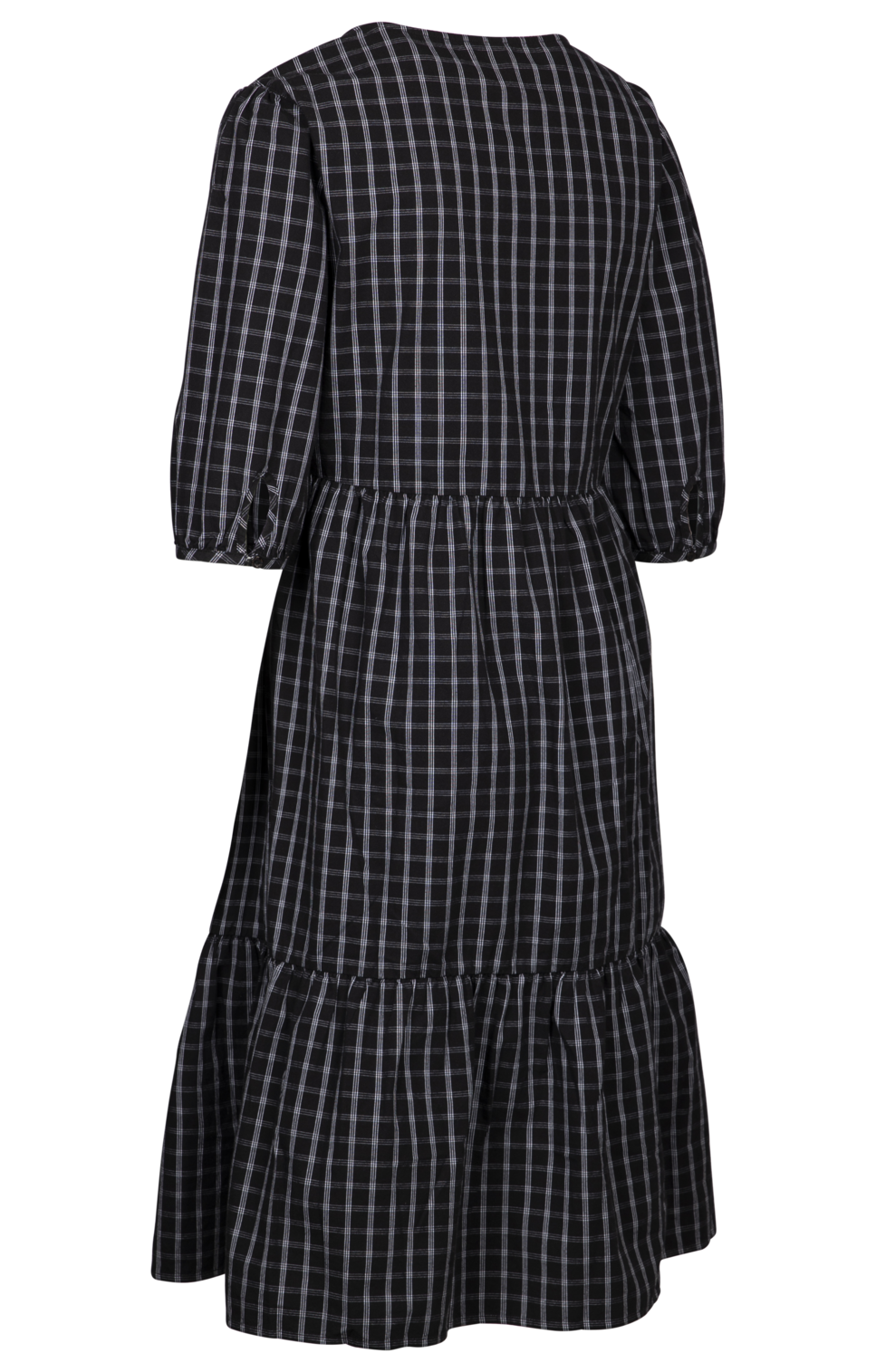 Trespass Helen - Rochie casual pentru femeie Black Check