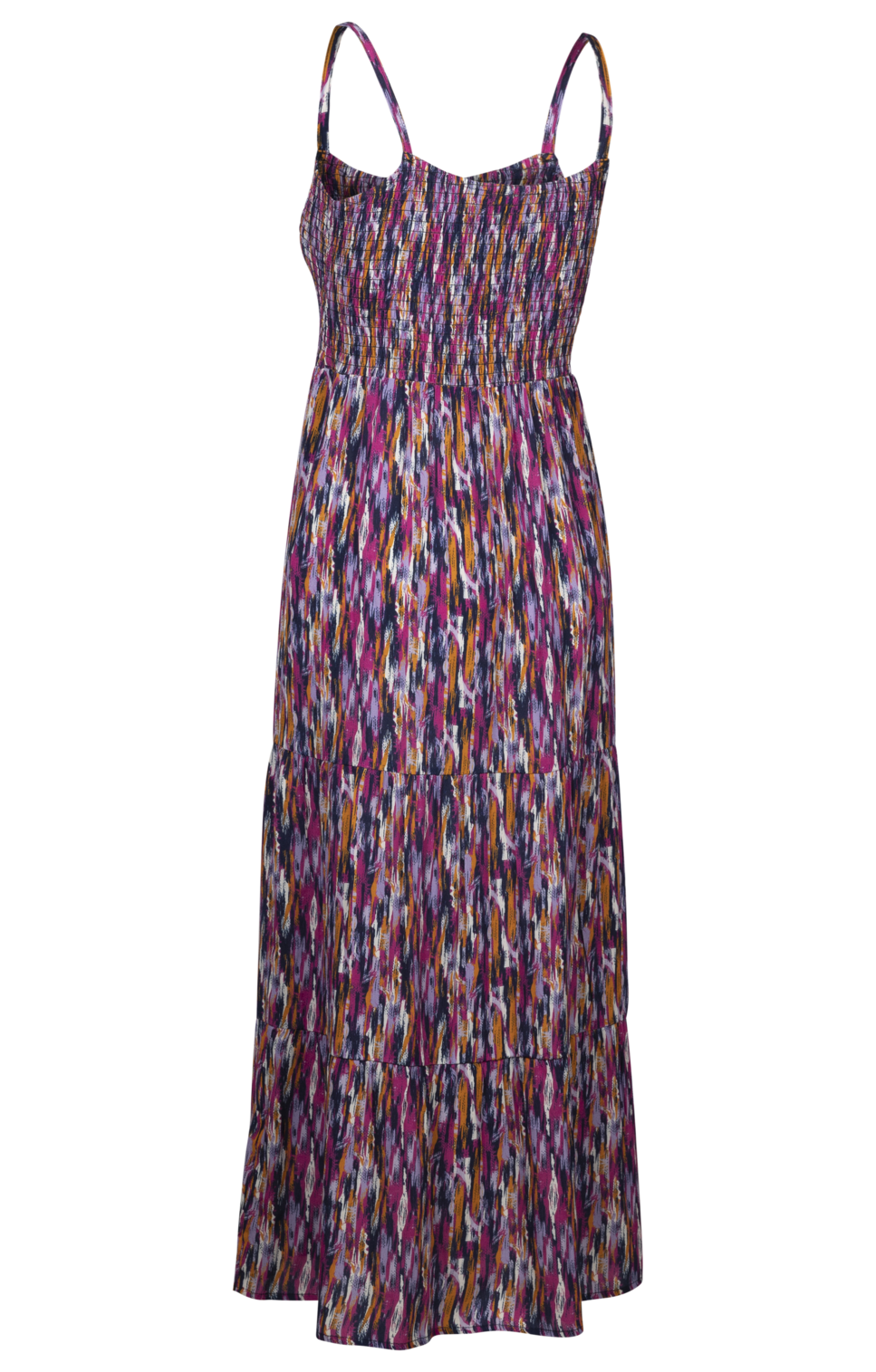 Trespass Selena - Vestido largo informal para mujer con estampado azul marino