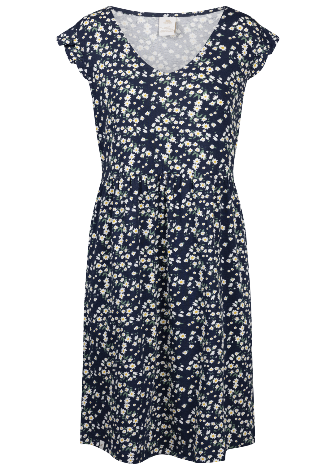 Trespass Gertha - Rochie Casual pentru Femei cu imprimeu bleumarin