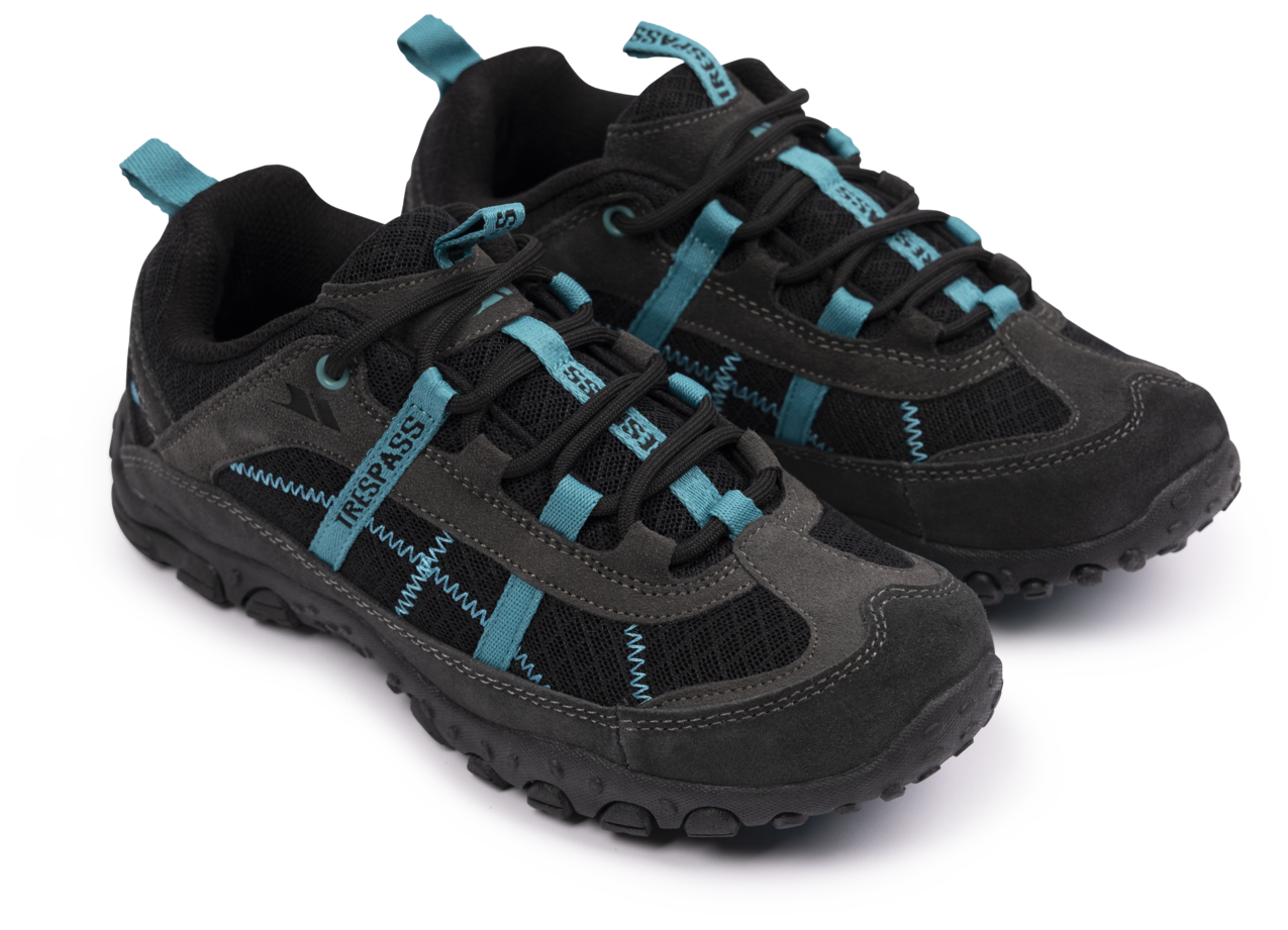 Trespass Fell - Trenerka dla kobiet w kolorze węgla drzewnego/turkusu