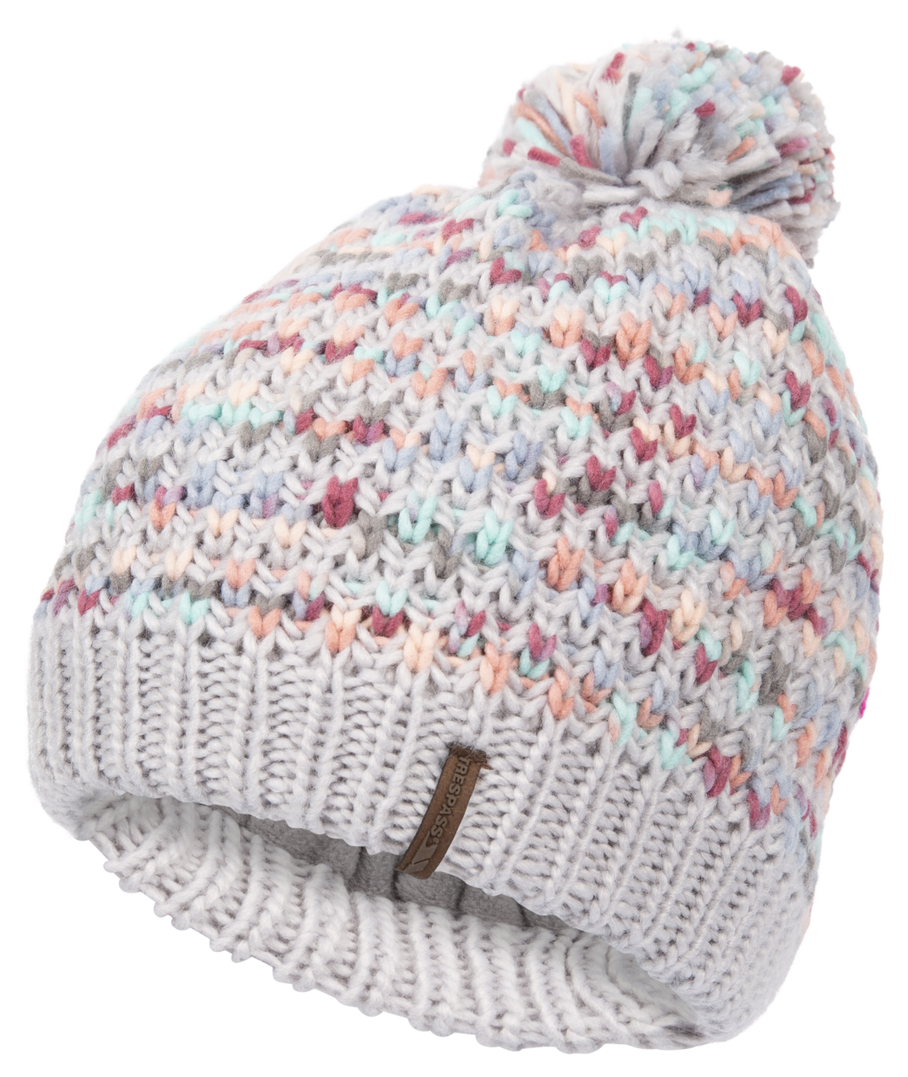 Trespass Irmina - Female Beanie Hat Pale Grey
