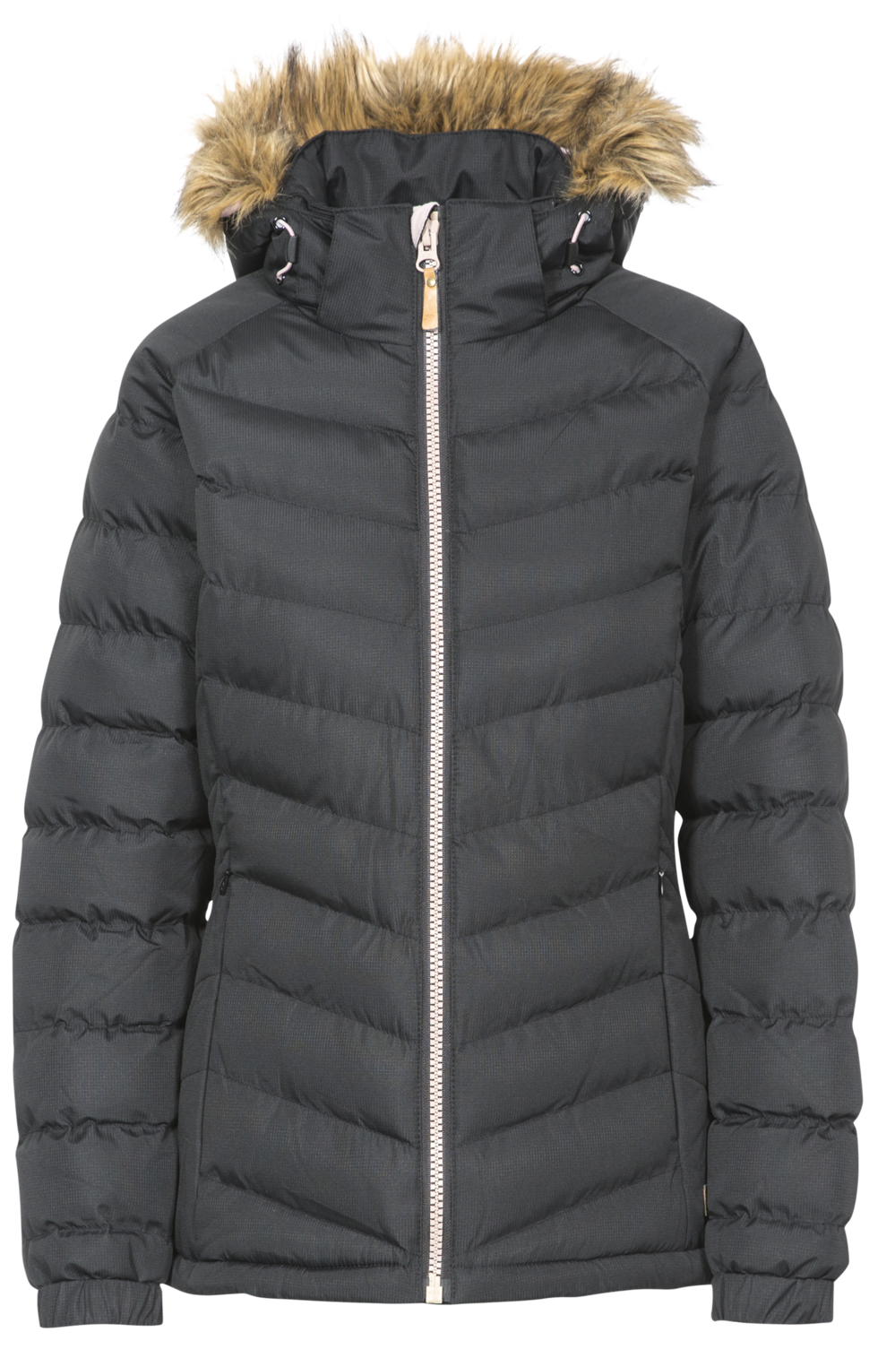 Trespass Nadina – Gepolsterte Jacke für Damen, Schwarz