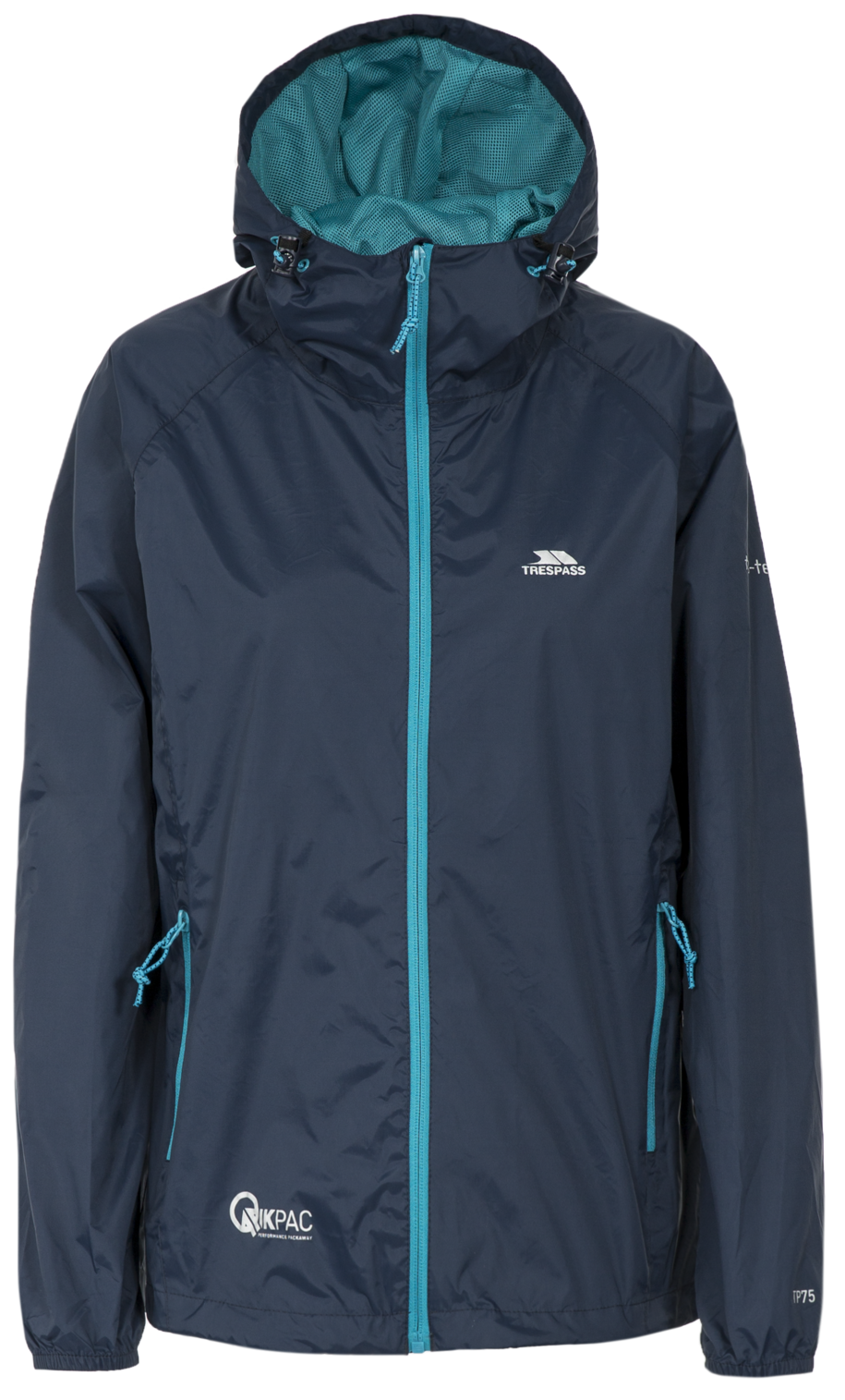 Trespass Qikpac Kvinna Jkt Navy
