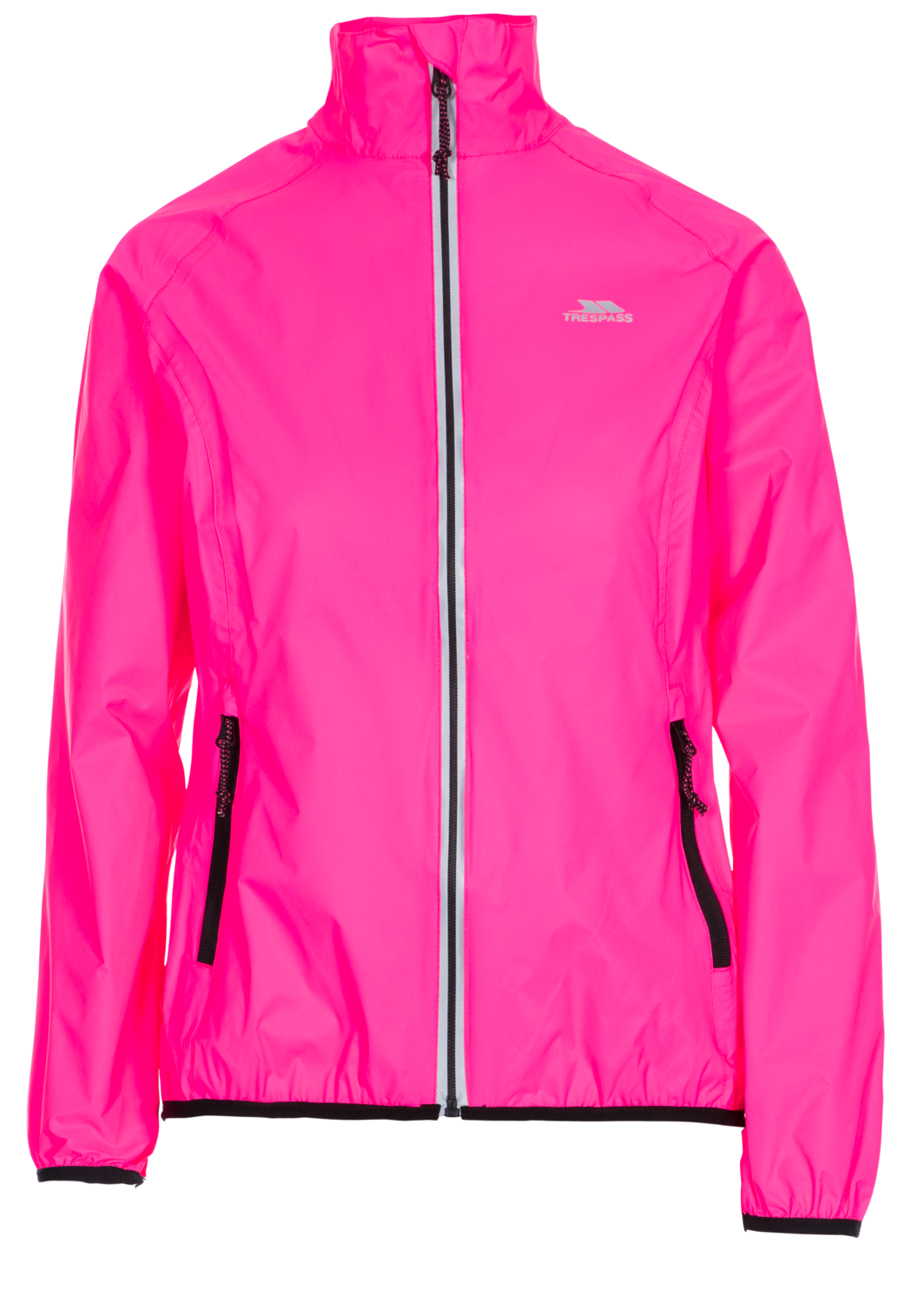 Trespass Beaming - Female Active Packaway Jkt Hi Visibility Pink