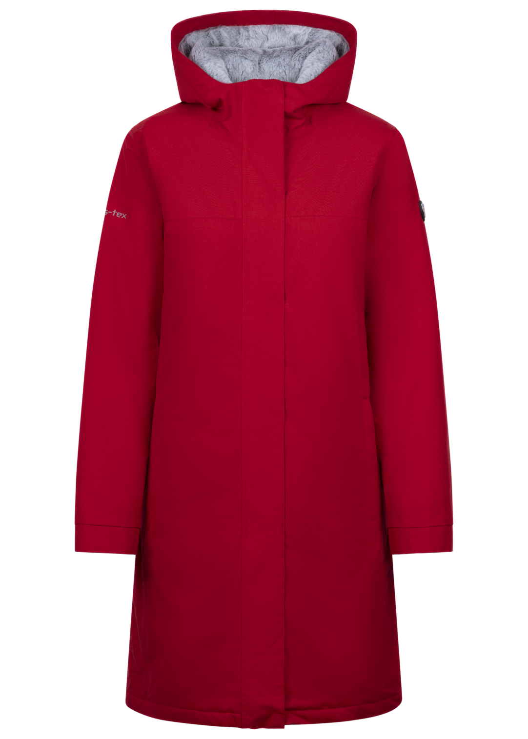 Trespass Claudel - Chaqueta impermeable para mujer roja