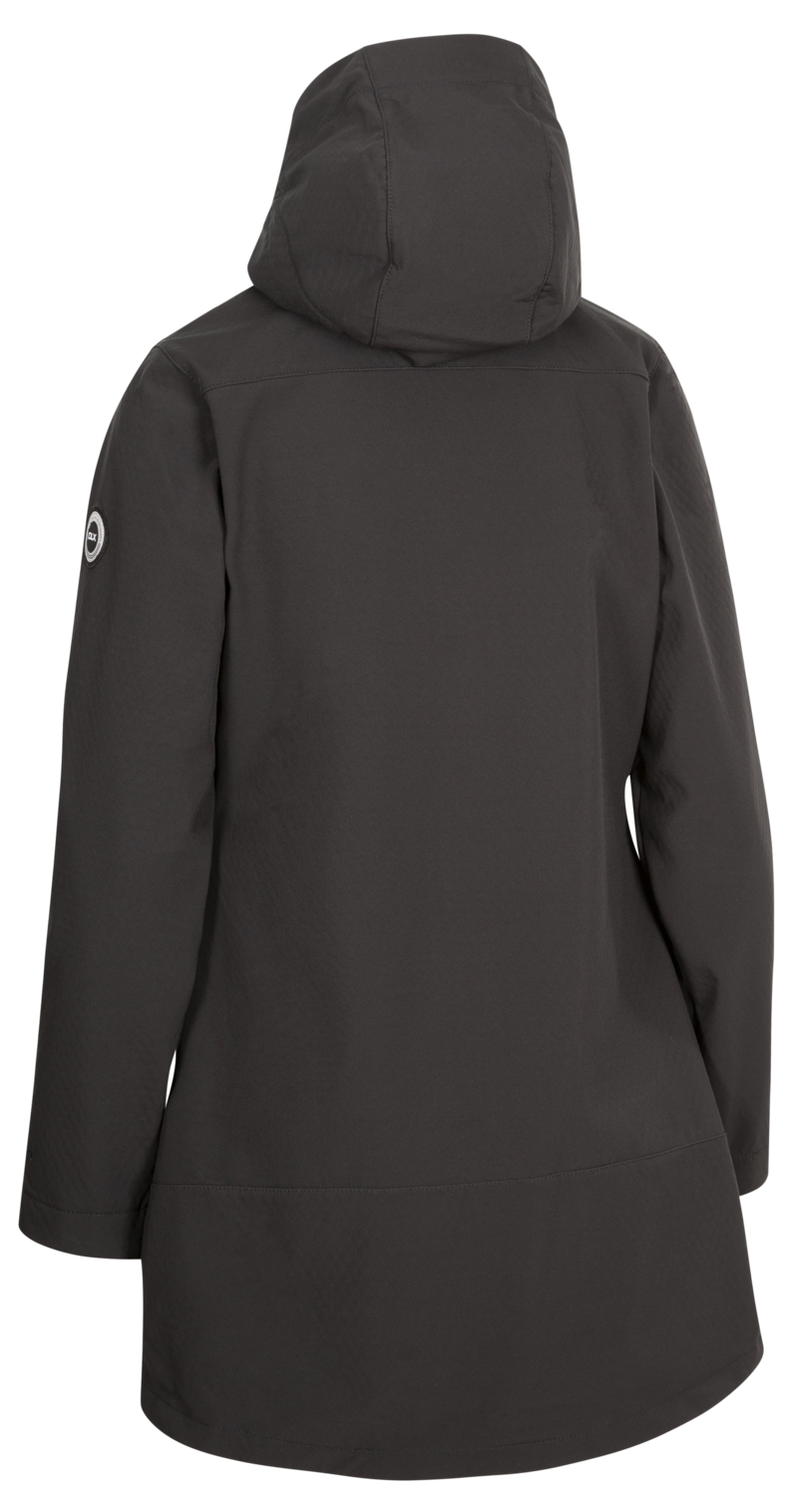 Dlx Samantha - Damska kurtka softshellowa Dlx Eco w kolorze czarnym