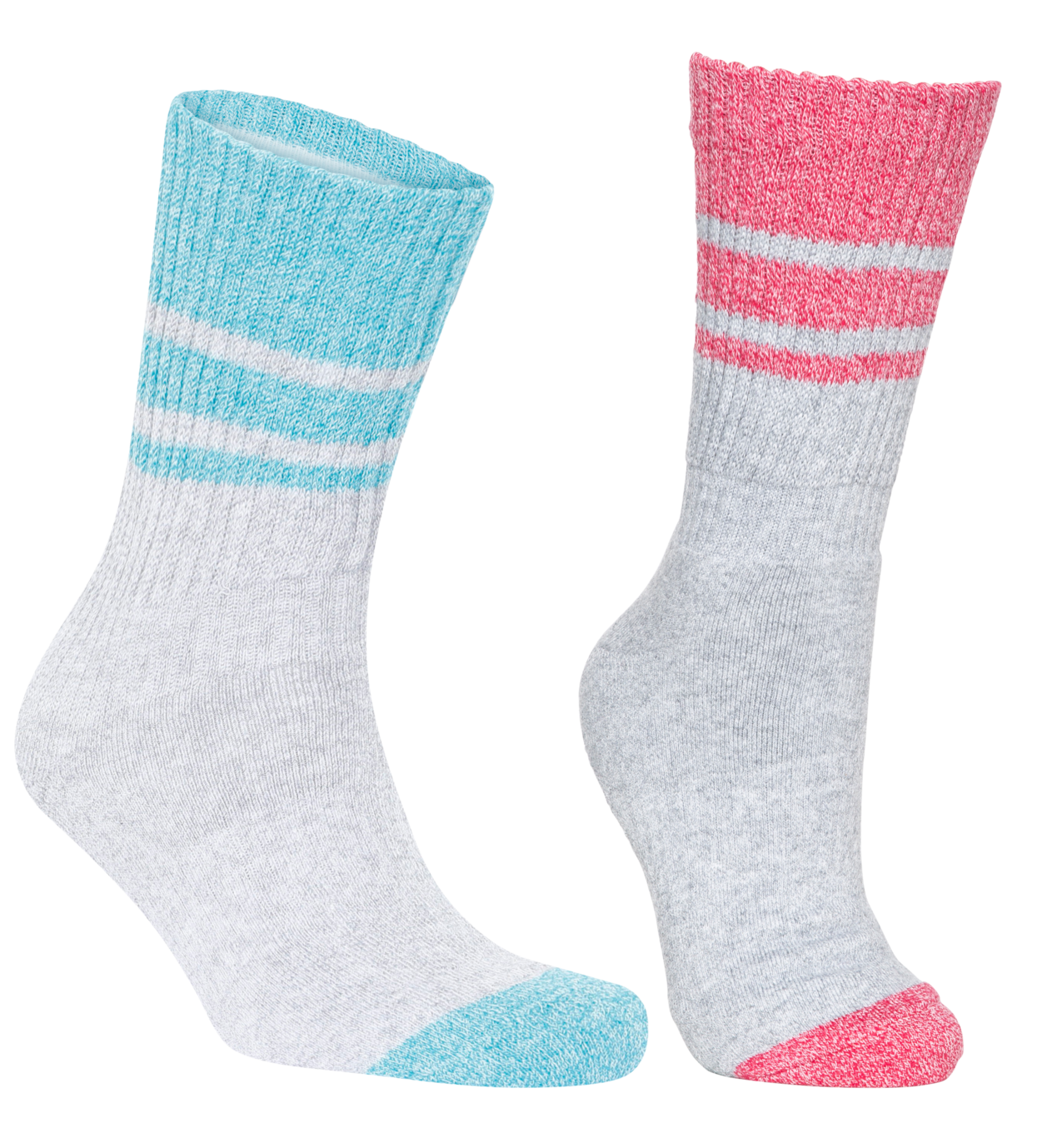 Trespass Hadley - Female Socks Marine Marl/raspberry Marl