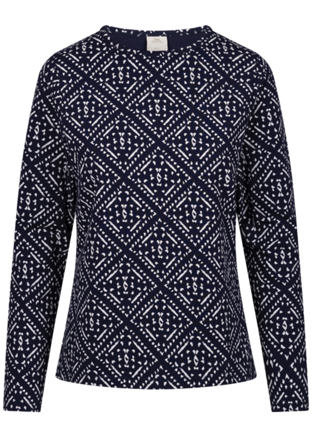 Trespass Daniela - Female Casual Top Navy Print