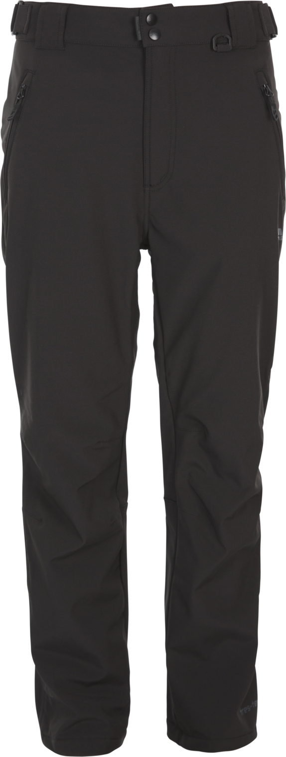 Мъжки панталон Trespass Hemic S/shell, черен X - L/SL