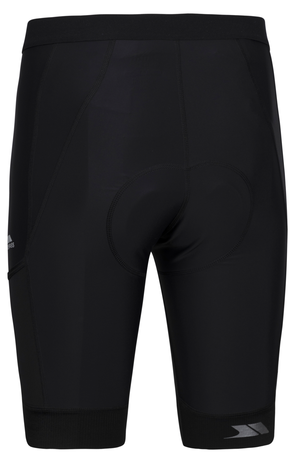 Trespass Navar - Pantalón corto de ciclismo activo para hombre negro