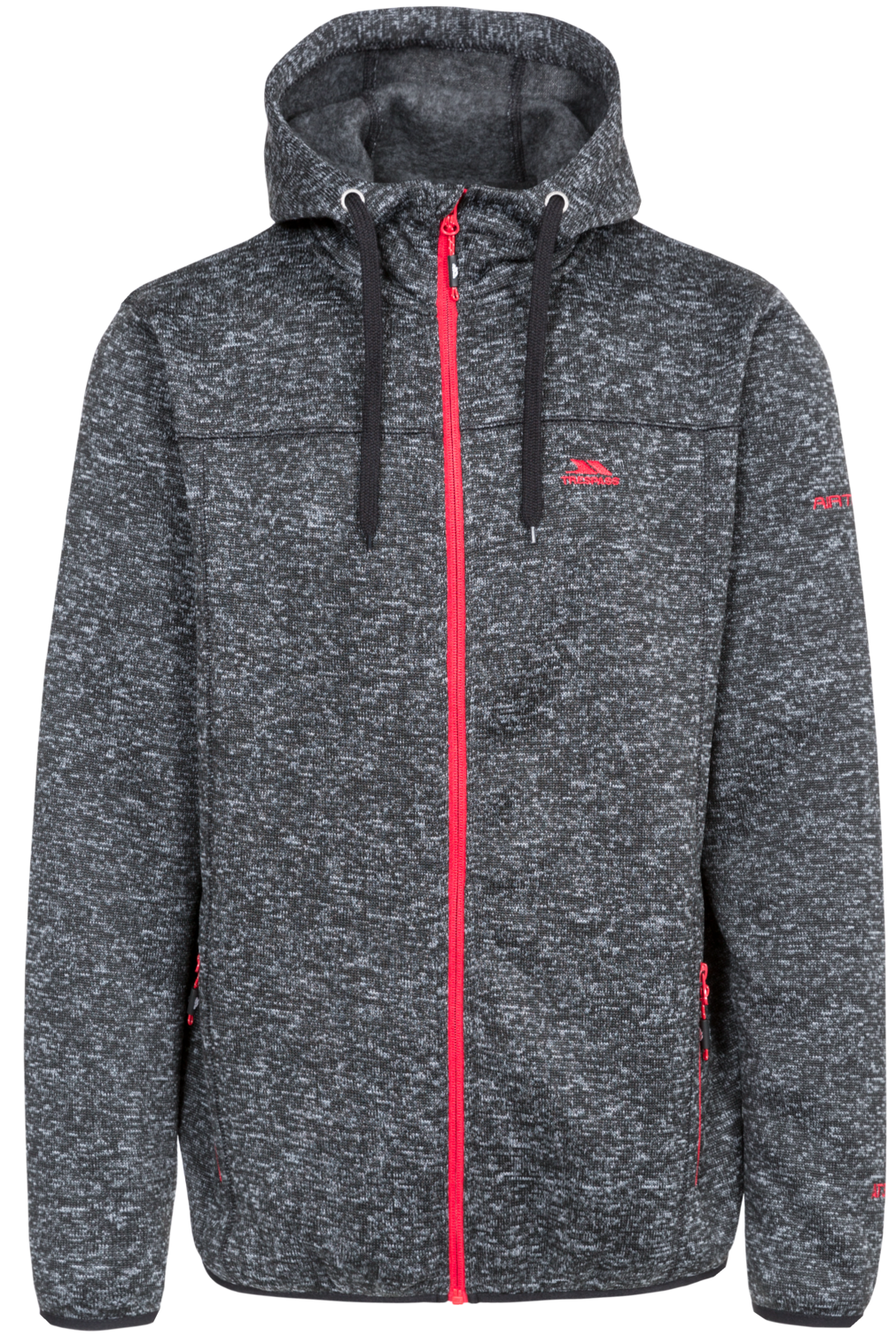 Trespass Odeno B - Męski polar At300 Black Marl