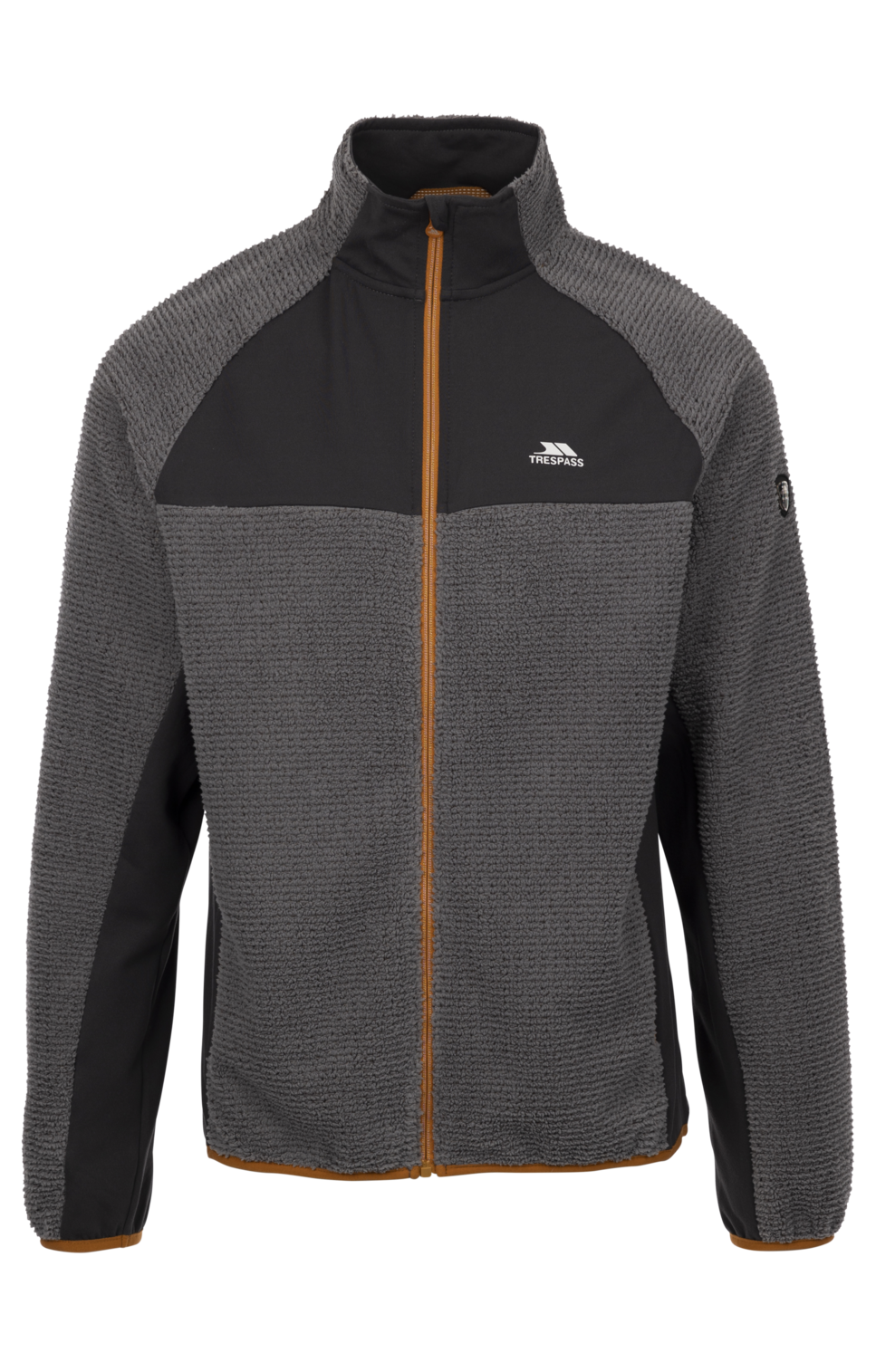 Trespass Cranwell- Male Fleece Jacket At 200 Storm Grey