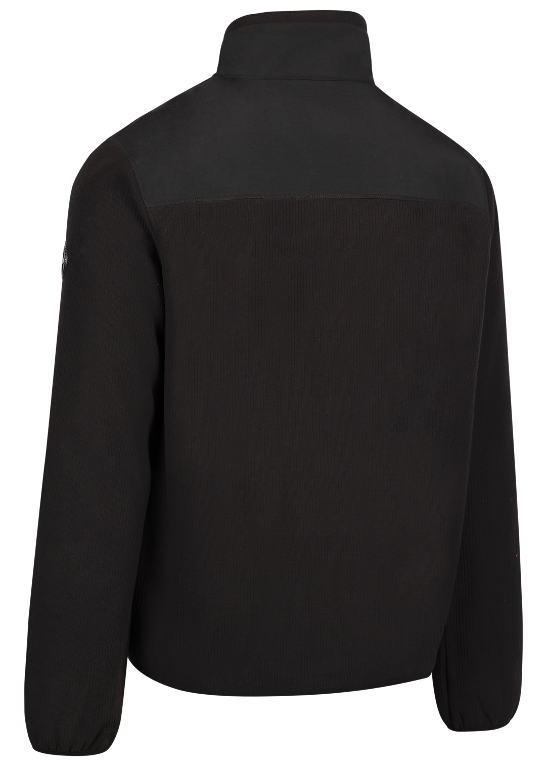 Dlx Lafferty - Jachetă Dlx Fleece pentru bărbați, neagră