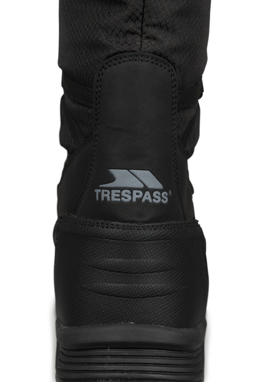 Trespass Novern – Wasserdichter Schneestiefel für Herren, Schwarz