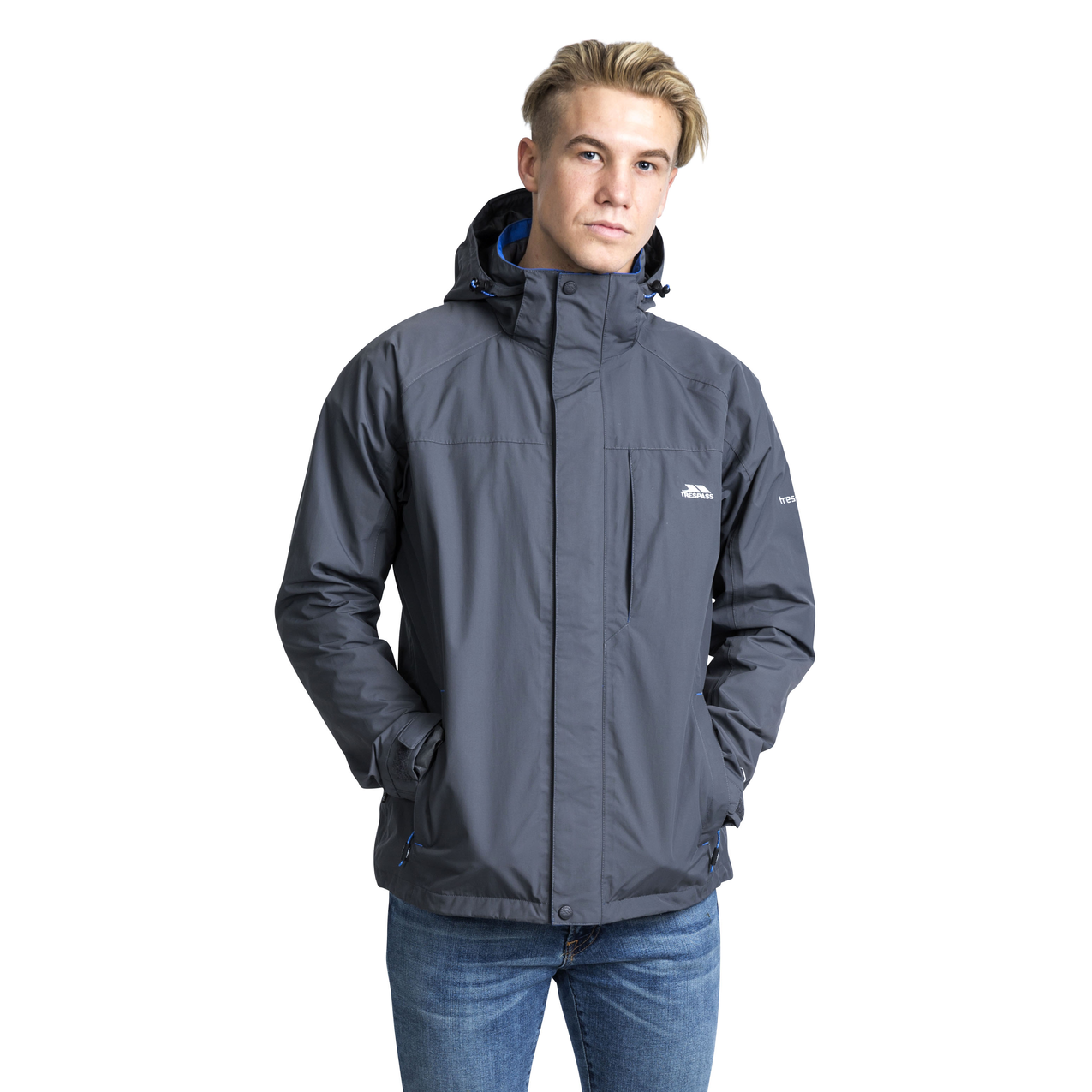 Trespass Edwards Ii - Hombre Jkt Carbon