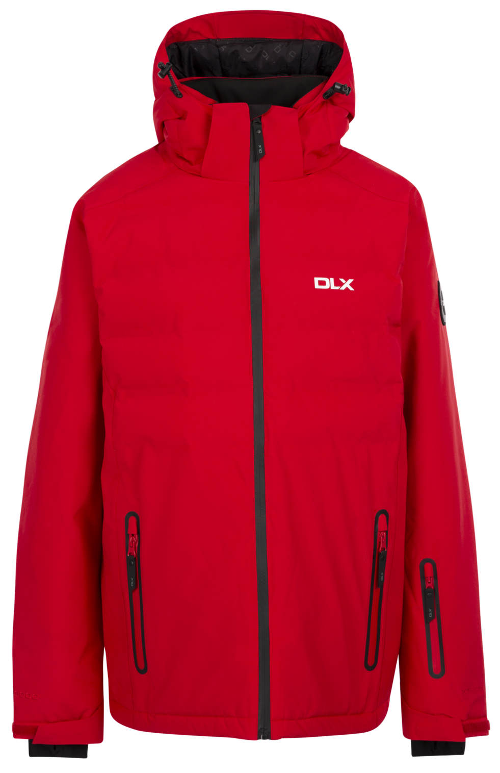 Dlx Randolph- Pánská lyžařská bunda Dlx červená