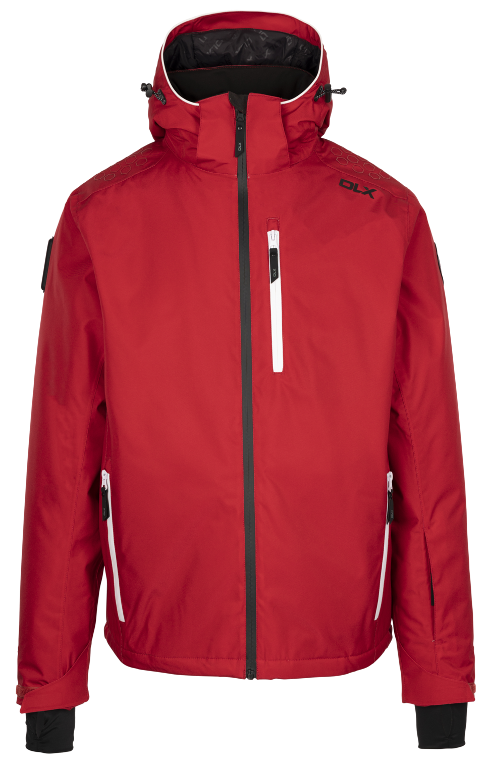 Dlx Graham - Męski kombinezon narciarski Dlx Red