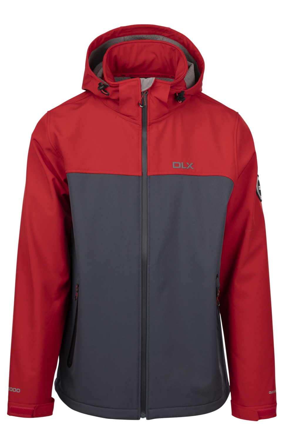 Dlx Moyler - Męski softshell Dlx Jkt czerwony