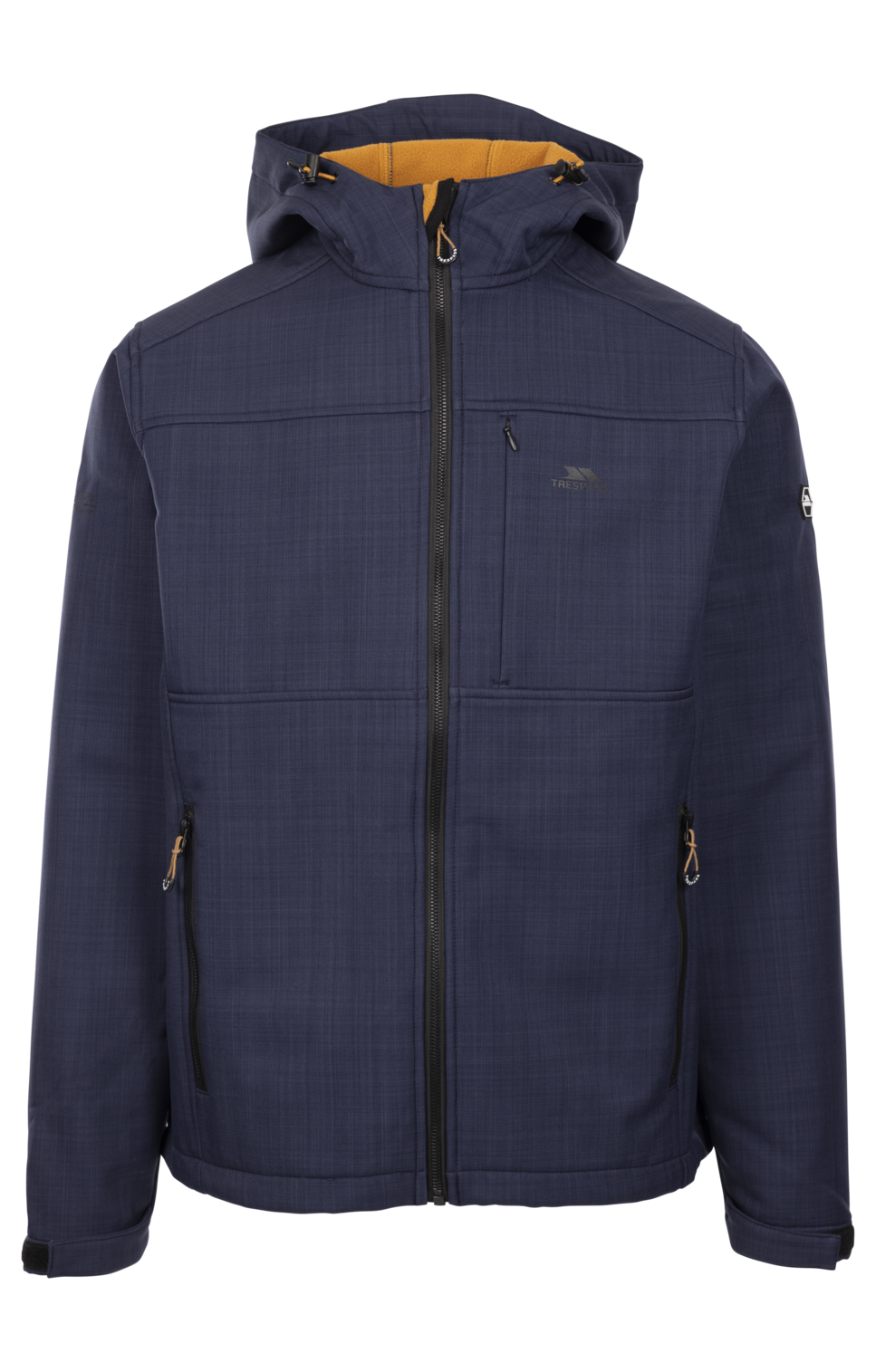 Trespass Piber- Male Softshell Jacket Tp-75 Navy Marl